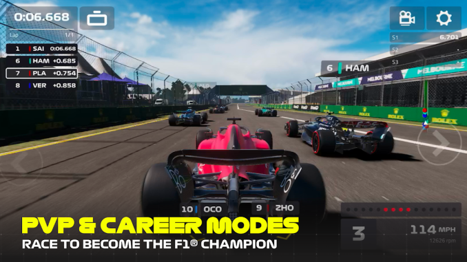 F1 Mobile Racing